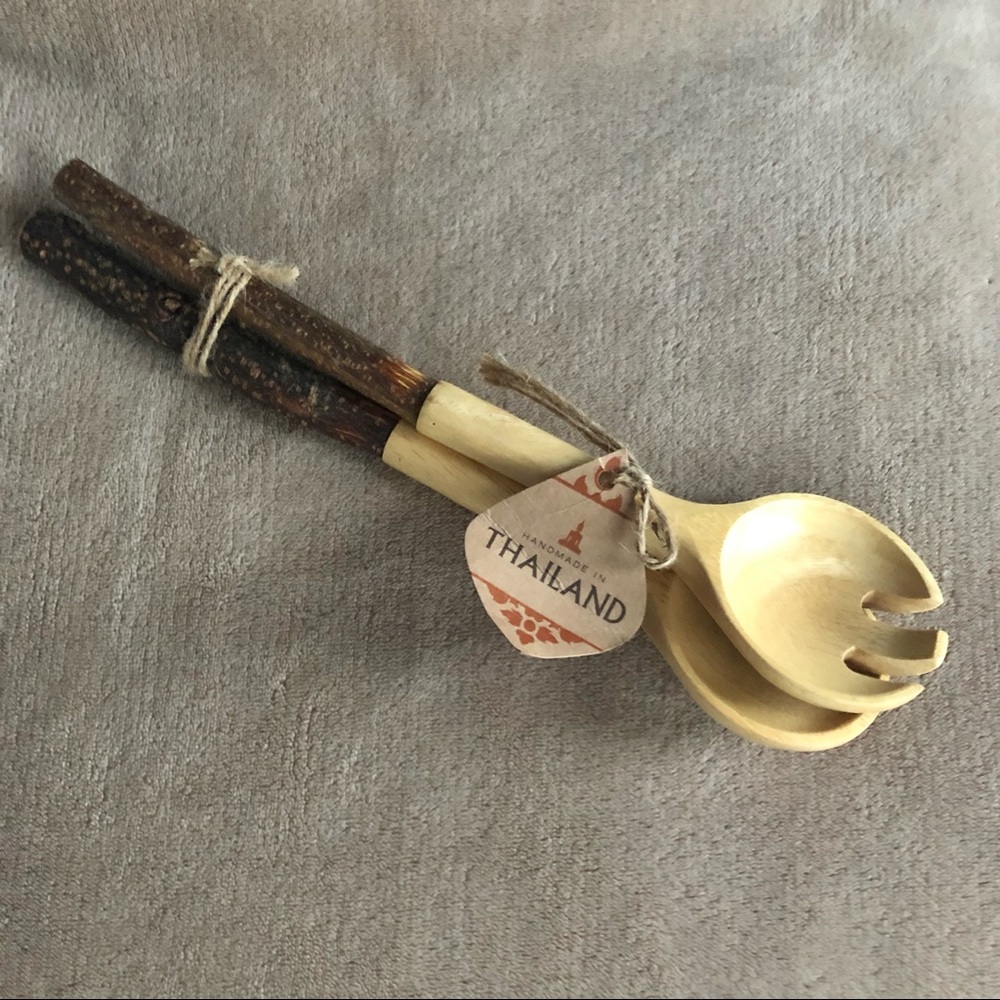 NEW Salad Utensils - Made in Thailand 🛍 Bundle Me